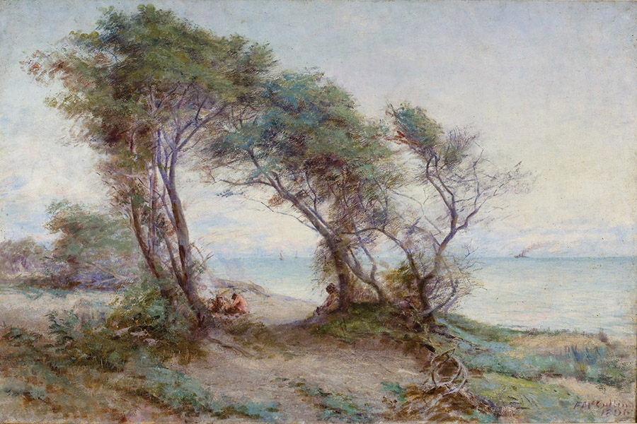 Frederick McCubbin, 'Brighton Beach', 1896. Mildura Arts Centre.